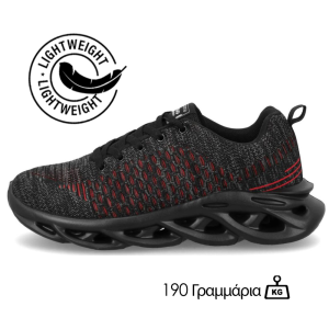 Παπούτσια Εργασίας χωρίς προστασία Procera NESTIGO BLACK/RED