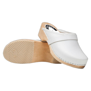 Ορθοπεδικά Ξύλινα Σαμπό – Medibut Λευκό