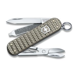 Ελβετικός Σουγιάς Victorinox Classic SD Precious Alox Infinite Gray 58mm – 5 Λειτουργίες EDC