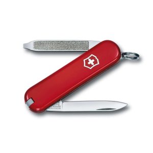 Ελβετικός Σουγιάς Victorinox Escort 58mm Κόκκινος – 6 Λειτουργίες Compact EDC