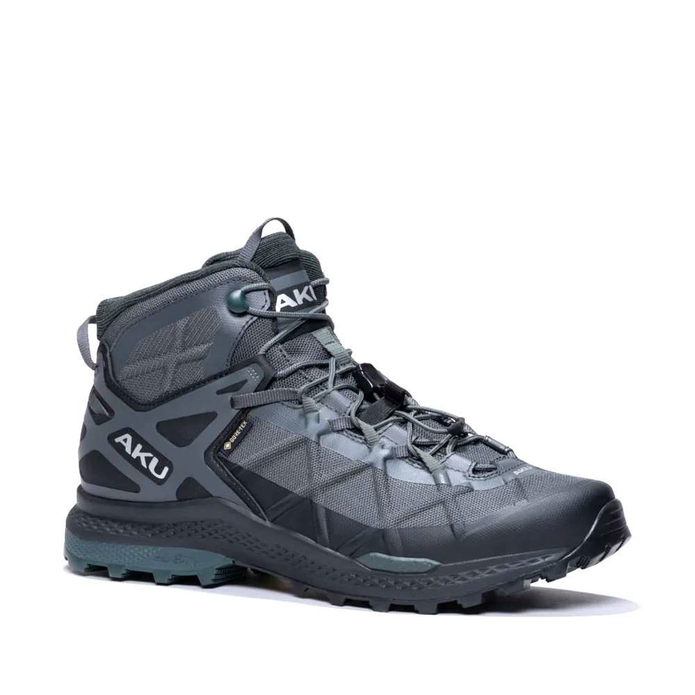 AKU Rocket Mid DFS GTX Grey-Green – Αδιάβροχα Hiking Παπούτσια με Vibram