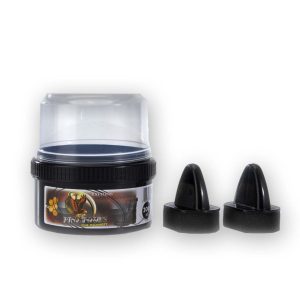 Κρέμα Παπουτσιών Pro-Tools 200ml Μαύρη με Κερί – Άμεσο Γυάλισμα + 2 Βουρτσάκια
