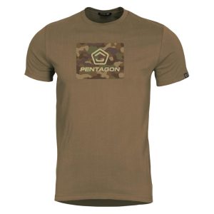 T-Shirt Pentagon | Ageron Spot Camo Coyote