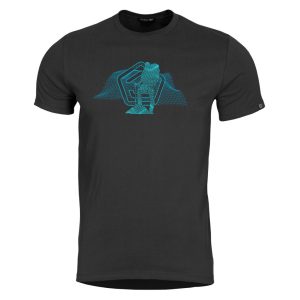 T-Shirt Pentagon | Wireframe - Black