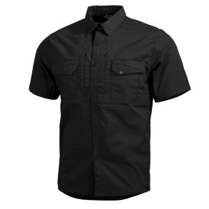 Πουκάμισο Κοντομάνικο Pentagon | Plato Shirt Short Sleeve Black