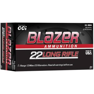 Σφαίρες Blazer 22lr 40grs 50τμχ.