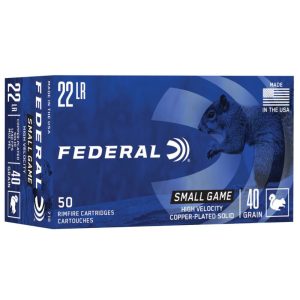 Σφαίρες Federal 22lr 40grs 50τμχ.