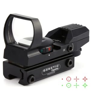 Σκοπευτικό Red Dot Genetic Optic | 1x22x33 Multi Reticle 20mm