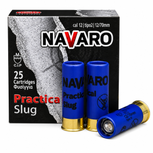 Φυσίγγια Μονόβολα ΚΥΡΓΙΑΣ Navaro Practical Slug Cal.12 28gr