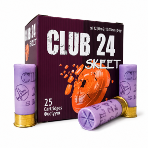 Σκοπευτικά Φυσίγγια ΚΥΡΓΙΑΣ CLUB 24 SKEET C12 24gr