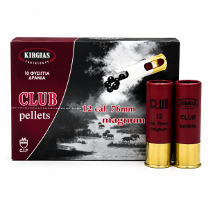 Φυσίγγια Δράμια ΚΥΡΓΙΑΣ CLUB MAGNUM 10ΒΟΛΑ C12 37gr