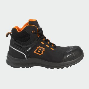 BWOLF DEFENDER HI O2 Μποτάκια Εργασίας Χωρίς Προστατευτικό Δακτύλων Μαύρα – 516707