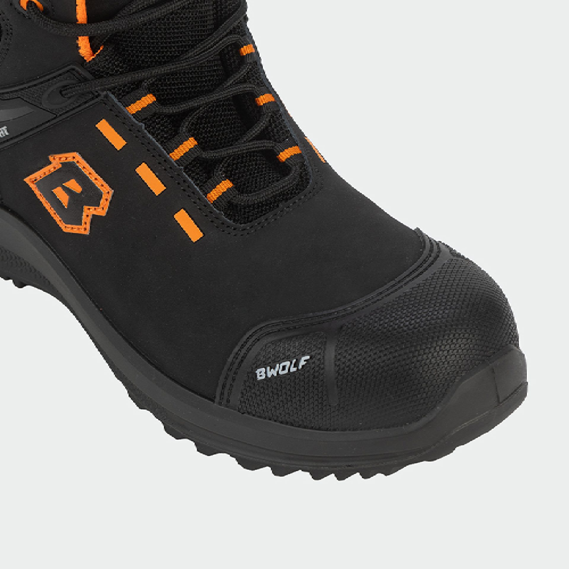 BWOLF DEFENDER HI O2 Μποτάκια Εργασίας Χωρίς Προστατευτικό Δακτύλων Μαύρα – 516707 - Image 6