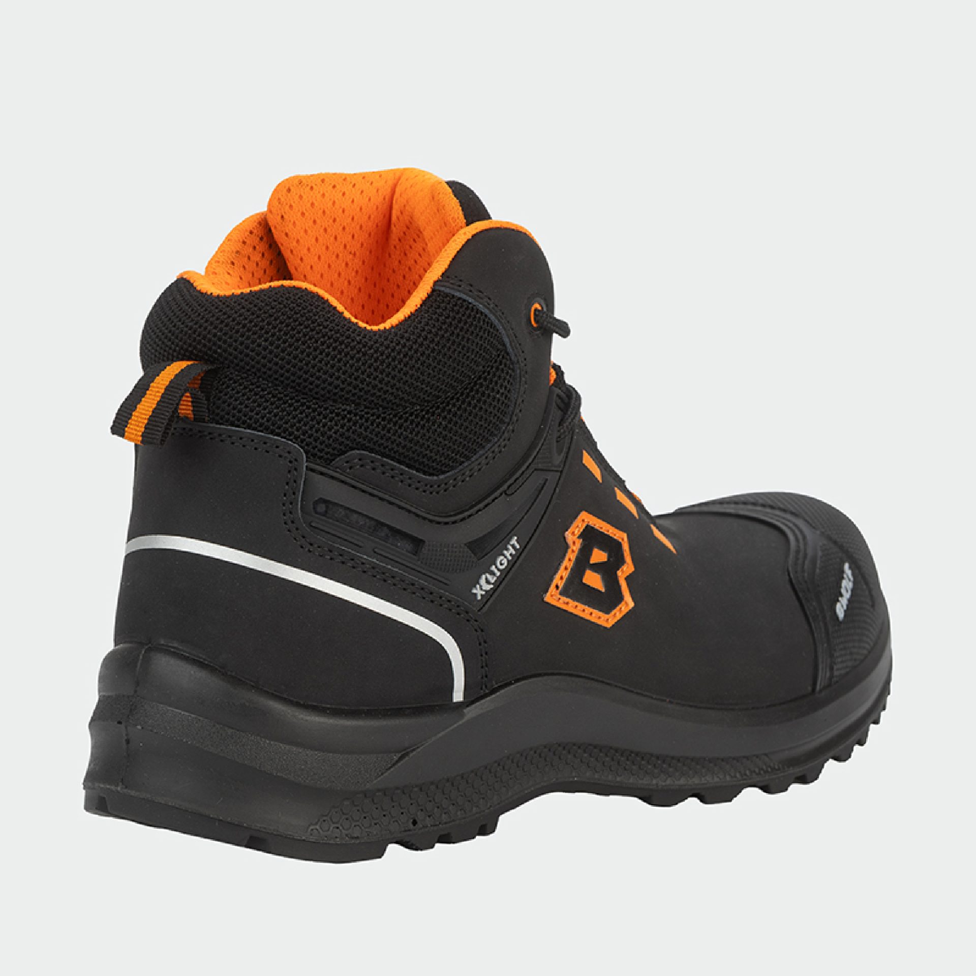 BWOLF DEFENDER HI O2 Μποτάκια Εργασίας Χωρίς Προστατευτικό Δακτύλων Μαύρα – 516707 - Image 8