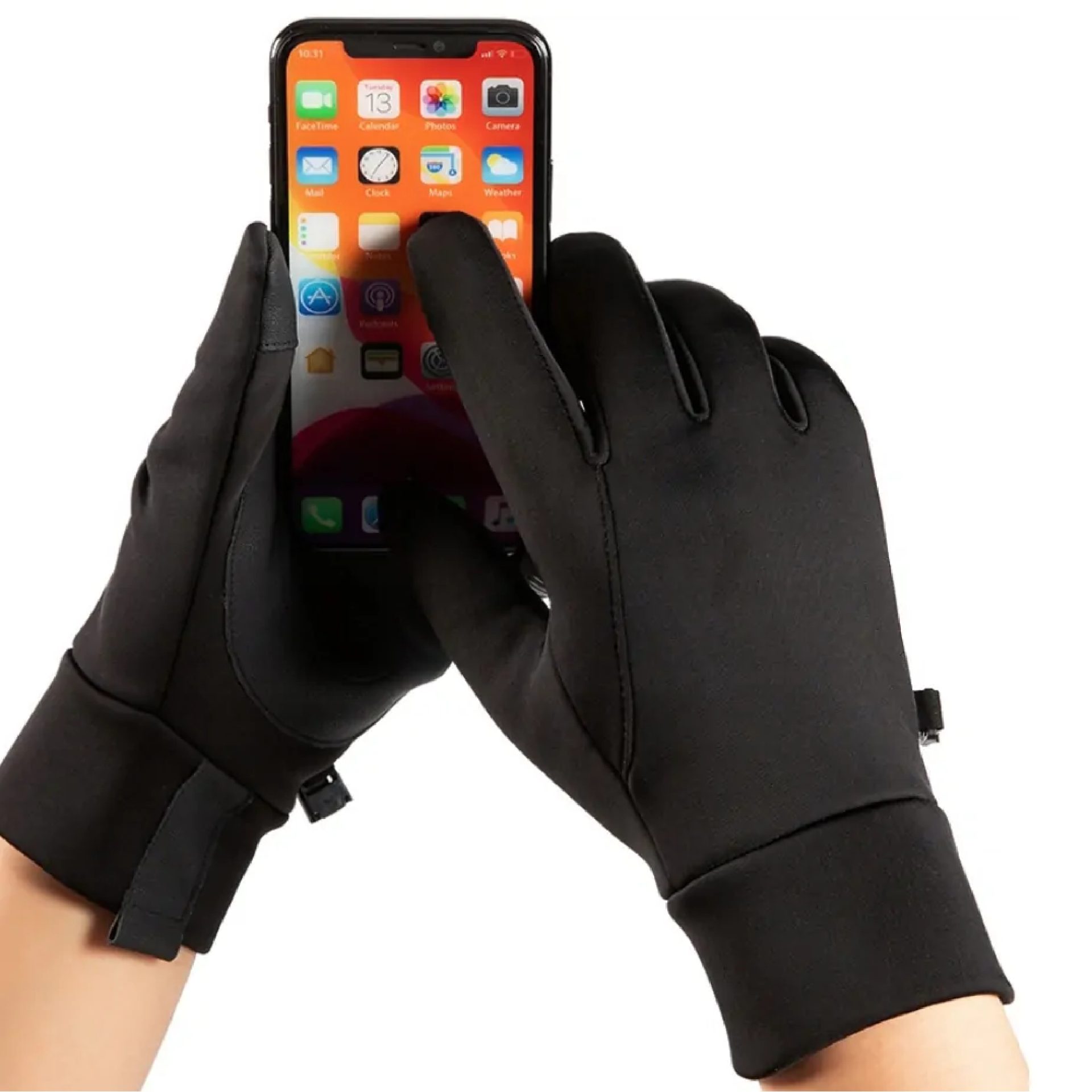 FOXTER SPORT Χειμερινά Γάντια Αφής Αντιανεμικά Neoprene – 4143 - Image 3