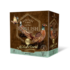 Nobel Sport Italia English Classic Cal.12 32gr Φυσίγγια Μπεκάτσας με Μάλλινη Τάπα – 25τμχ