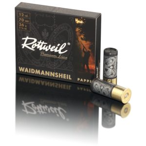 Rottweil Waidmannsheil Pappe HV Φυσίγγια Κυνηγίου 36gr Cal.12/70 – 10τεμ.