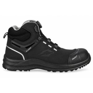 BWOLF DEFENDER FIT HI S3S Μποτάκια Ασφαλείας με Σύστημα SPIN ON Μαύρα – 516607