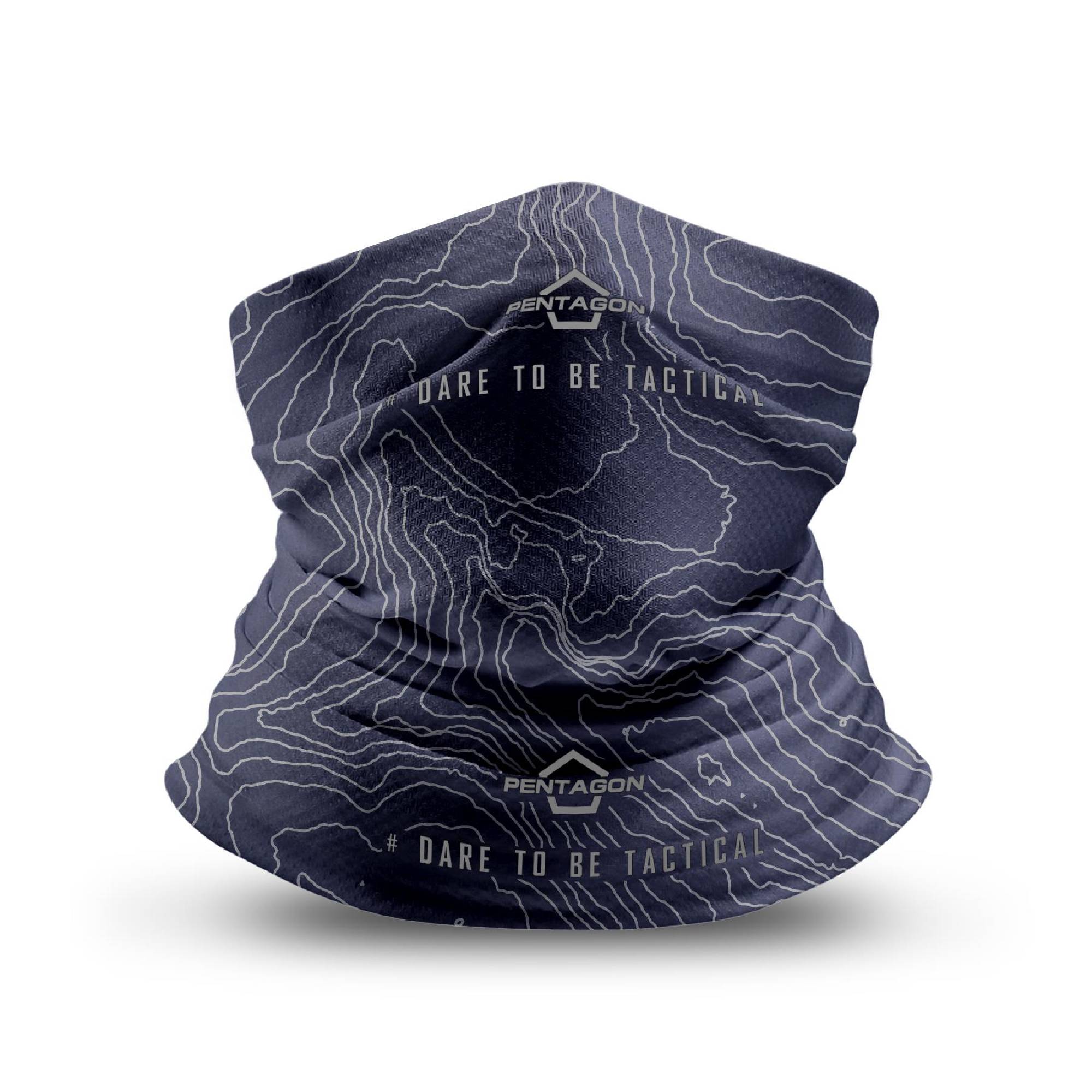 Pentagon Skiron Topographic Map Περιλαίμιο Λαιμού Quick Dry - BLUE